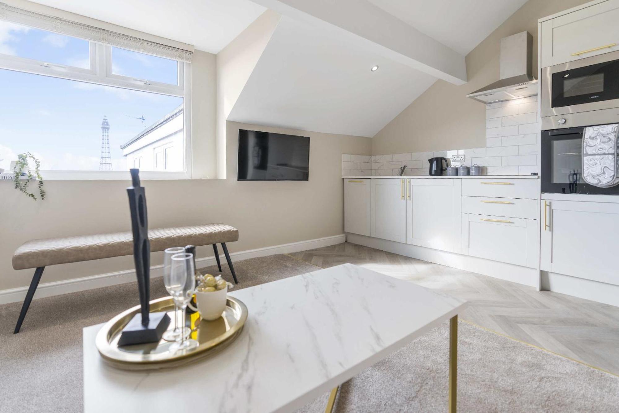 The Park Road Suites By Stamp Sa Blackpool Szoba fotó